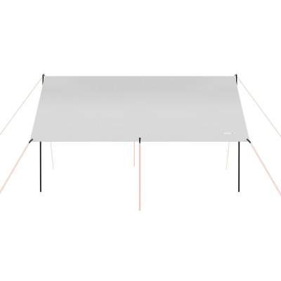 Tendë kampingu Aosom Sunshade Tent Sail, 3x4x2.4 m, poliester 210D, gri e çelët