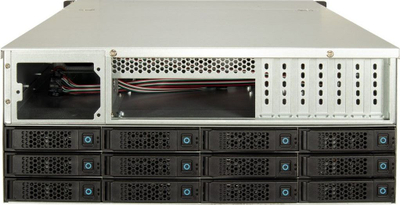 Kuti serveri rack Inter-Tech 4U-4736, 36 bay hot-swap, 4U, gri
