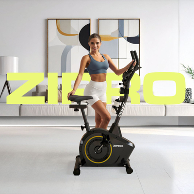 Biçikletë stacionare magnetike Zipro Boost Gold, kompjuter LCD, deri 120 kg, e zezë