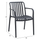 Karrige Tippy prej polipropileni 55x55x81Hcm (HM5940.10), gri