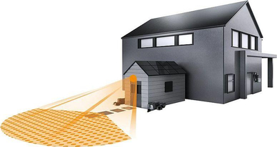 Sensor i zi i lëvizjes infra të kuqe dhe muzgut, Steinel Black
