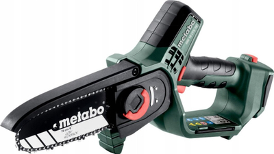Sharrë zinxhiri Metabo MS 18 LTX 15, 18V, shufër 15 cm, jeshile