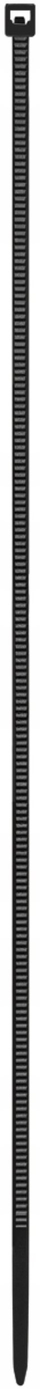 Lidhëse kabllore DONAU TECH, 200x2.5mm, set 100 copë, rezistencë -40°C deri 80°C, të zeza