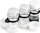 Set enësh për erëza GSI Outdoors Spice Rack, 4 pjesë, transparent