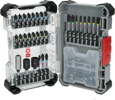Set bitash kaçavide Bosch Pro, 50 copë, Impact, me kuti