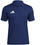 Bluzë polo sportive Adidas Entrada 26, poliester i ricikluar, CLIMACOOL, blu e errët
