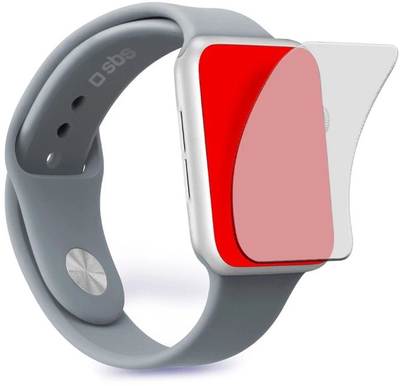 Mbrojtës ekrani për smartwatch SBS Fast Skin Watch Defender, set 20+3 copa, transparent