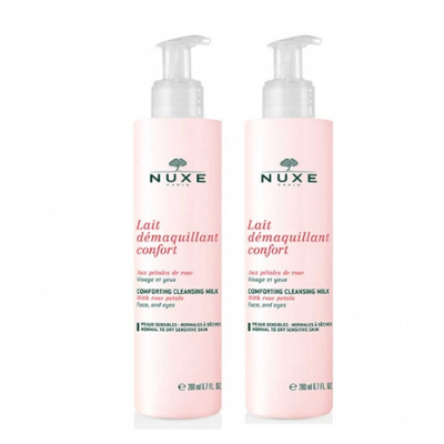 Qumësht për fytyrë Nuxe 2 x 200 ml