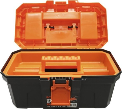Kuti veglash Boxer Tool Box 16", plastike, 40x22x21 cm, e zezë