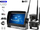 Set kamerash Nvox AHD, monitor 7", 2 kamera wireless, i zi