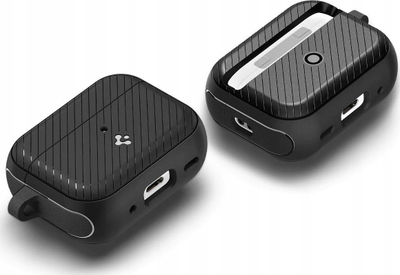 Kapak mbrojtës Spigen Mag Armor për AirPods Pro 2, MagSafe, i zi