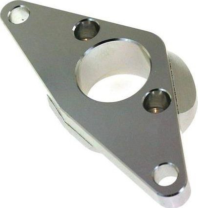 Adapter blow off TurboWorks WRX Blitz, 105mm, alumin, argjendt