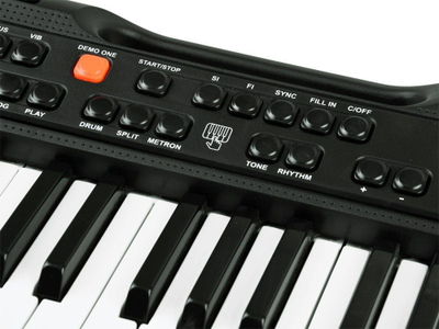 Keyboard elektronik SD-S850, 61 taste, me mikrofon, i zi