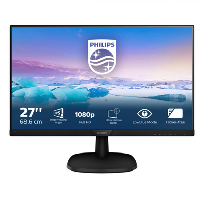 Monitor Philips V Line 273V7QJAB/00, 27", Full HD, i zi