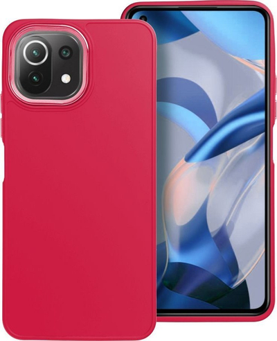 Mbështjellës kornize për Xiaomi Mi 11 Lite 5G 4G NE, magenta