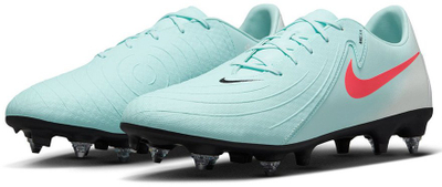 Këpucë futbolli Nike Phantom GX II Academy SG Pro AC, për bar të lagësht, jeshile