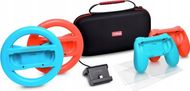 Set aksesorësh Trust GXT 25414, 7 në 1 për Nintendo Switch, me kuti mbrojtëse dhe xham të temperuar, i zi