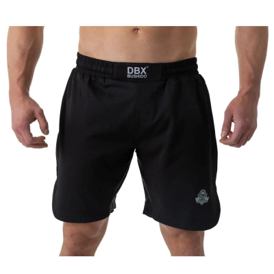 Кратки панталони за тренинг Bushido Black MMA Training, полиестер, црни