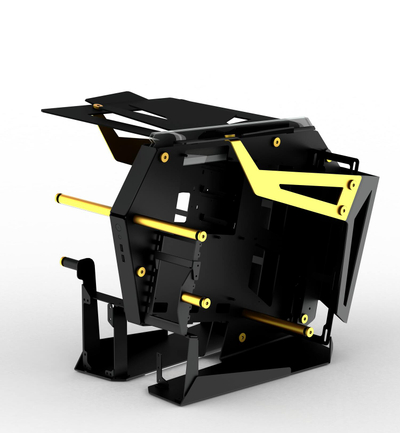Kasë PC FSP T-Wings CMT710, e zezë