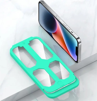 Xham mbrojtës USAMS Full Screen për iPhone 13 Pro Max edhe 14 Plus, xham i temperuar 0.33mm, transparent