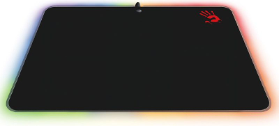Mousepad A4Tech Bloody RGB, Ultra Slim 2.6mm, me ndriçim RGB, i zi