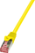 Kabel Patch LogiLink CAT 6 S/FTP PIMF, i verdhë, 3M (CQ2067S)