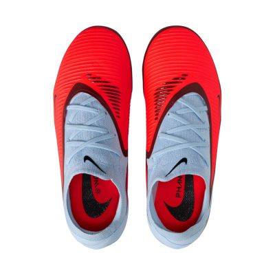 Фудбалски копачки Nike Phantom GX 2 Pro FG Junior, сува трева, сини со црвени