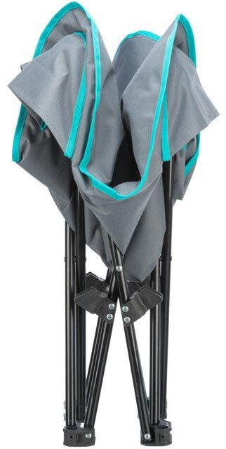 Shtrat kampingu për qen Trixie, 88x32x88 cm, deri 35 kg, gri