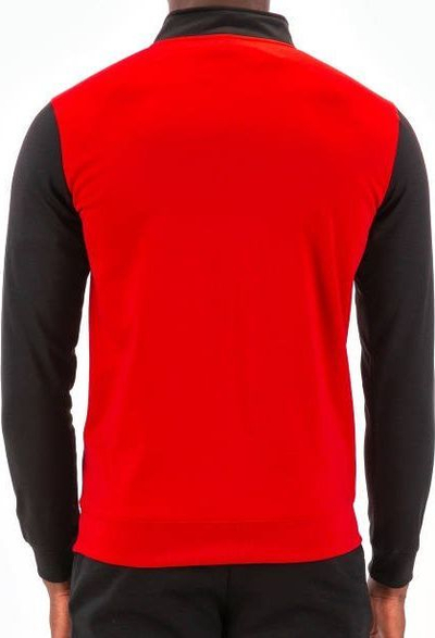 Bluzë sportive Joma Winner Half Zip, jakë e lartë, zinxhir gjysmë, e kuqe e zezë