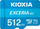 Kartë memorie Kioxia LMEX2L512GG2, 512GB, MicroSDHC UHS-III Class 10