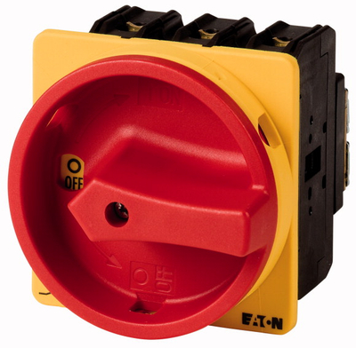 Ndërprerës kryesor Eaton P3-100 EA SVB 074320, 100A, IP65, kuqe verdhë
