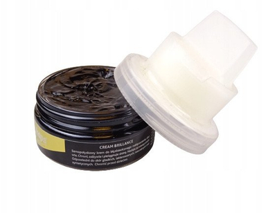 Krem këpucësh Kaps Brillance, sfungjer aplikues, 50 ml, shumëngjyrësh