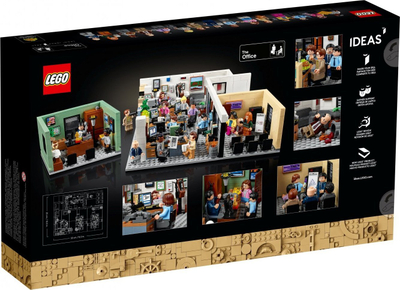 Set LEGO Ideas 21336 The Office, 1164 copa, për të rritur, shumëngjyrësh