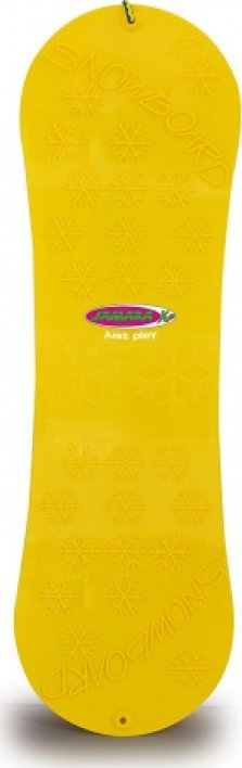 Snowboard për kalamoj Jamara 460391, plastik, 72 cm, i verdhë