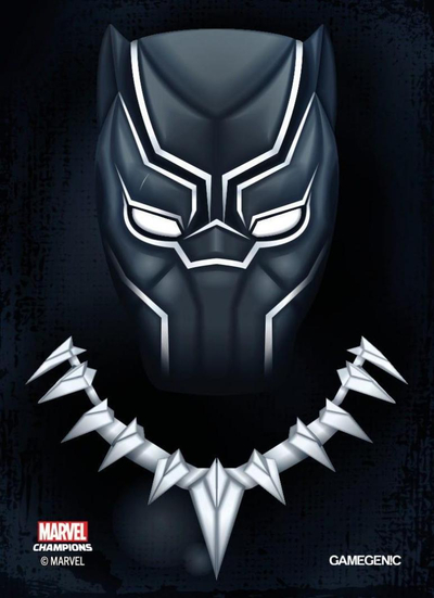 Mbështjellëse për karta loje Gamegenic Marvel: Black Panther, 50 copë, 66 x 91 mm