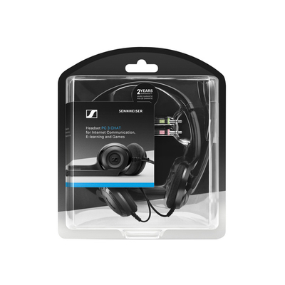 Kufje Sennheiser PC 3 Chat 2.0, të zeza