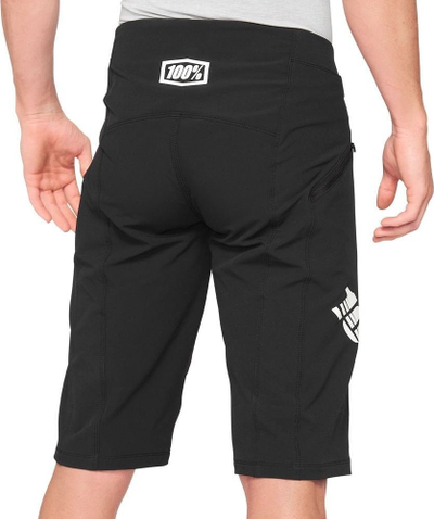 Shorce çiklizmi 100% R-CORE X, BOA, për burra, të zinj