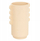 Vazo qeramike Wavy Bliss, 13 cm, e bardhë