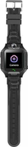 Orë inteligjente GoGPS K24, me ekran me prekje, GPS, e zezë