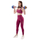 Set hantelash HMS SKC20, 2 x 10kg, me funksion shufre, shumëngjyrësh