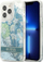 Kapak telefoni Guess GUHCP13LLFLSN, për iPhone 13 Pro / 13 6.1", Flower Liquid Glitter, jeshil