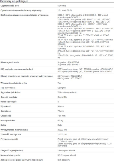 Ndarës automatik Schneider Electric iC60N A9F05432, 32A, 400V, 4-polësh, i bardhë
