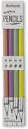 Сет графитни моливи Bookaroo Pastels, пастелни бои, 12 парчиња