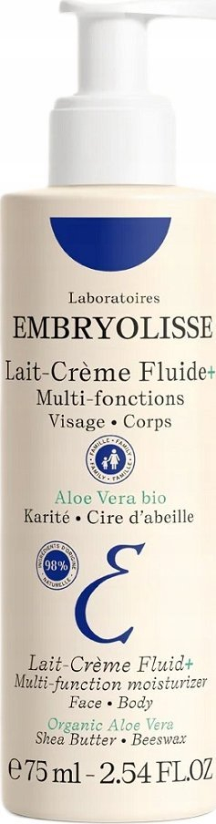 Krem hidratues Embryolisse Lait-Crème Fluid+, për shumë punë, për fytyrë edhe trup, 75 ml
