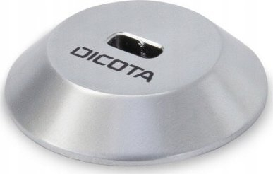 Pllakë aksesorë sigurie DICOTA D32052, për bravë T Lock, 1 copë, argjendtë