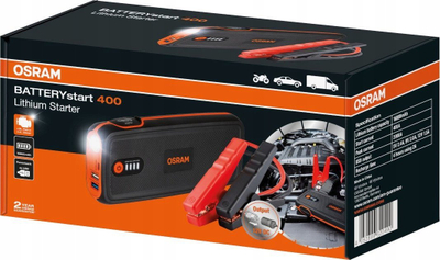 Startues baterie për vetura Osram BATTERYstart 400, 16800mAh, 400A, i zi