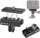 Mbajtëse Quick Release PULUZ PU965B, montim 1/4", për GoPro dhe Insta360, e zezë