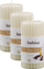 Qiri me aromë Bolsius True Scents Vanilla Pillar 120mm, diametër 58mm, krem
