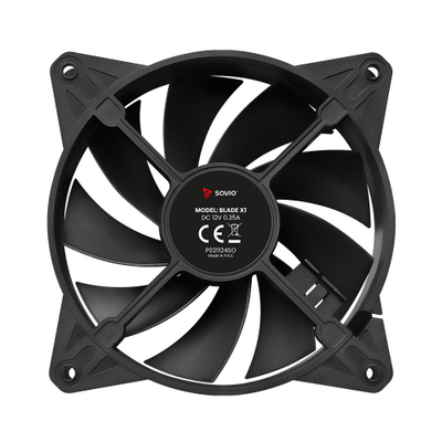 Ventilator PC Savio Fan Blade, 120mm, 4 pin PWM, i zi