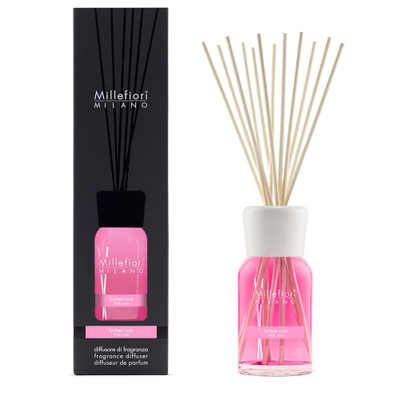 Difuzer arome Millefiori Milano Lychee Rose, 500ml, me shkopinj druri